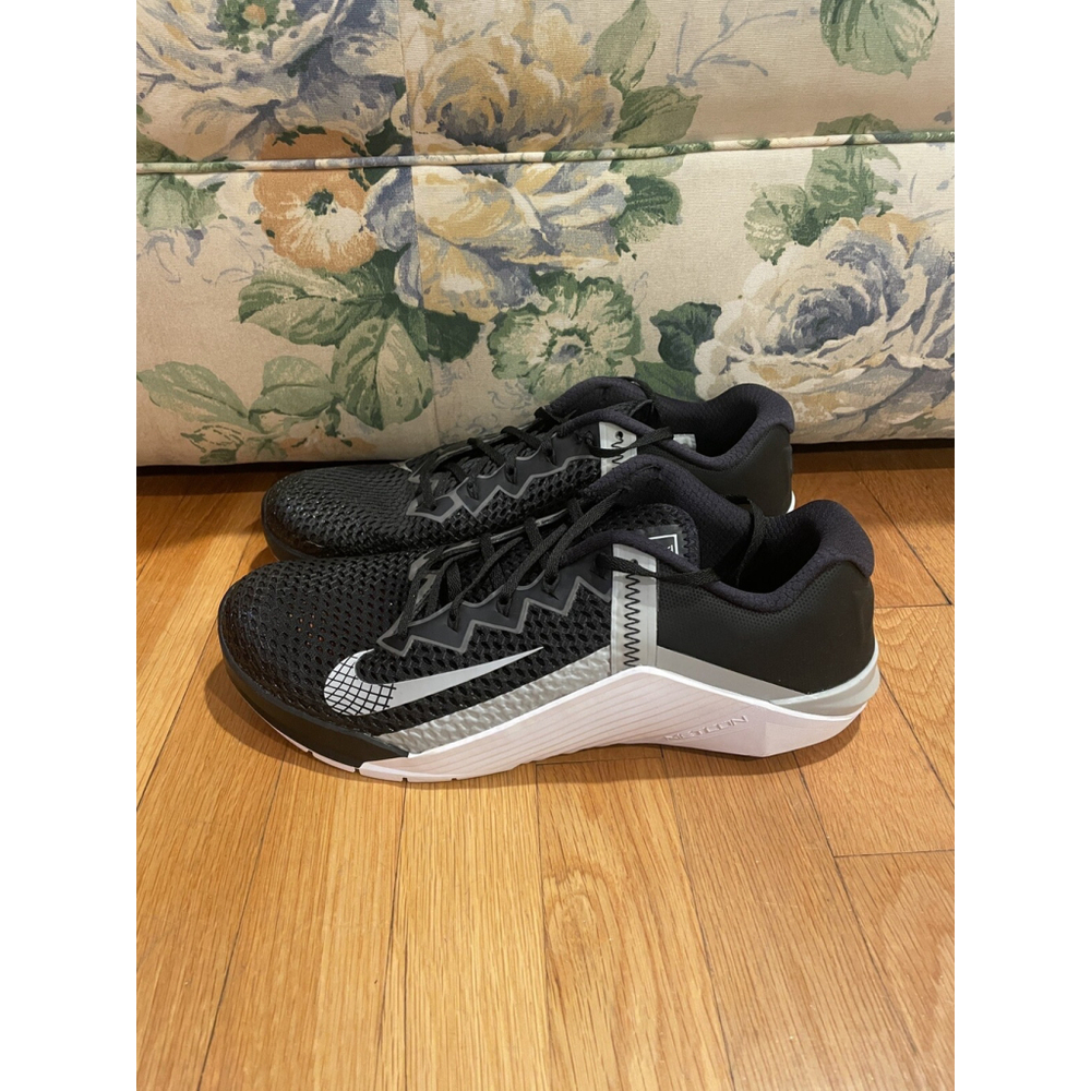 Nike Metcon 6 Running Training Shoes Men's Size 15 Black White NEW CK9388-010 - Picture 3 of 5
